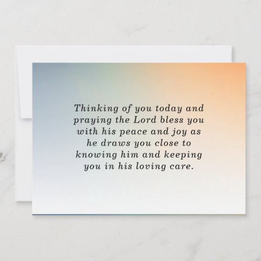 Psalm 34:5 Die, die zu Ihm schauen, sind RADIANT C (Rückseite)