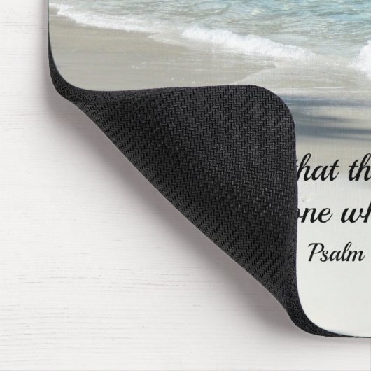 Psalm 34:8 Geschmack und sehen, dass der Herr ist Mousepad (Ecke)