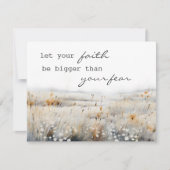 Psalm 34 Bibel Christliche Karte mit Inspiration (Vorderseite)