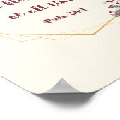 Psalm 34 Poster (Ecke)