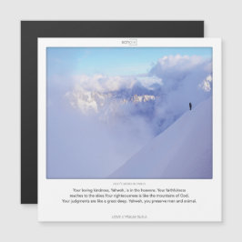 Psalm 36:5-6 LIEBE SCRIPIX Magnetkarte Magneteinladung