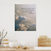 Psalm 36:5 poster (Küche)