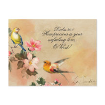 Psalm 36:7 Wie wertvoll ist Ihre unfehlbare Liebe