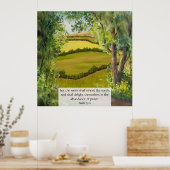 Psalm 37:11 poster (Küche)