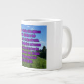 Psalm 37:39-40 WEBU Tasse (Vorderseite Rechts)