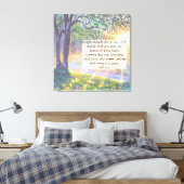 Psalm 37:4-5  canvas print leinwanddruck (Insitu (Schlafzimmer))