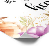 Psalm 37:4 Erfreue dich  Poster (Ecke)