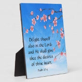 Psalm 37:4 fotoplatte (Seite)