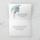 Psalm-37:4 Freude sich im Lord, mit Blumen Karte (Innenseite)