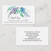 Psalm 37:4 Freut euch im Herrn, Bläserin Visitenkarte (Vorne/Hinten)