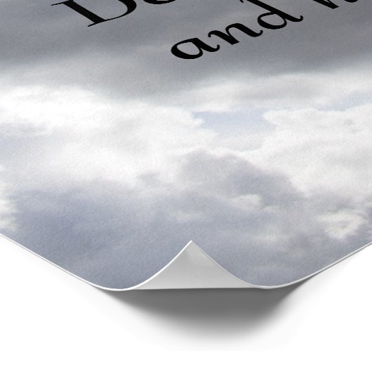 Psalm 37:4 poster (Ecke)