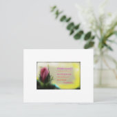Psalm 37:4 postkarte (Stehend Vorderseite)