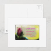 Psalm 37:4 postkarte (Vorne/Hinten)