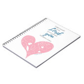 Psalm-37:4 Schrifts-Zeitschrift Notizblock (Linke Seite)