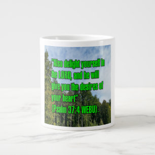 Psalm 37:4 WEBU Tasse