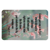 Psalm 37:5-6 magnet (Horizontal)