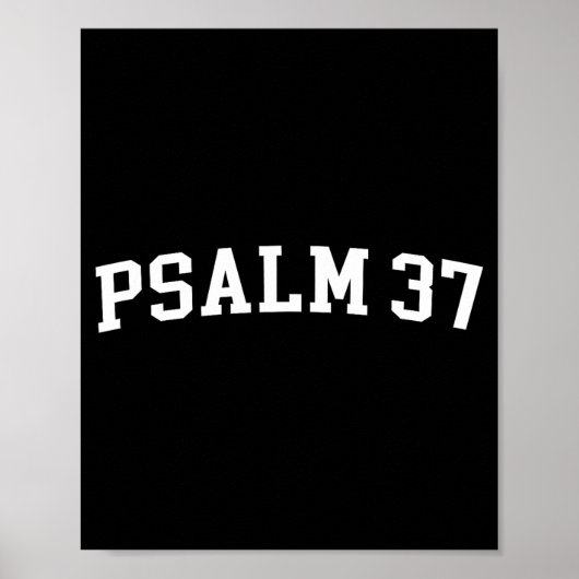 Psalm 37 poster (Vorne)