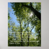 Psalm 37 Poster (Vorne)