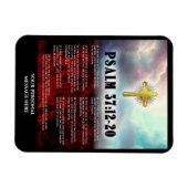 Psalm 37 Verse 12 bis 20 Bibelangebot des alten Te Magnet (Horizontal)