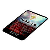 Psalm 37 Verse 12 bis 20 Bibelangebot des alten Te Magnet (Linke Seite)