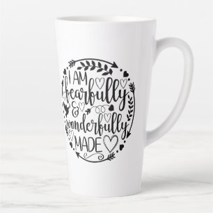 Psalm 39 Wunderbar gemacht Christliche Schrift Milchtasse