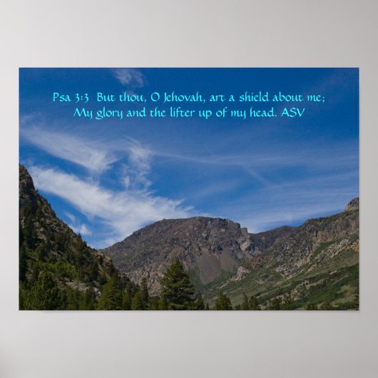 Psalm 3: 3 Poster (Vorne)