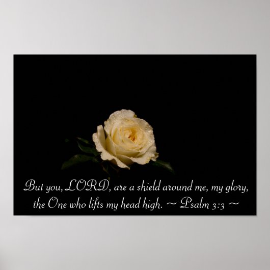 Psalm 3:3 poster (Vorne)