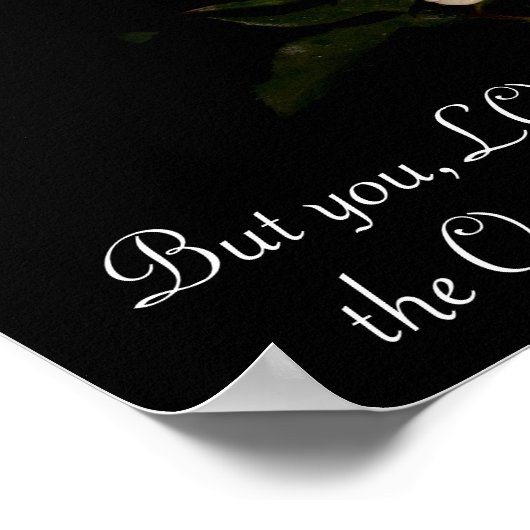 Psalm 3:3 poster (Ecke)