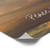 Psalm 3 Sky Poster (Ecke)
