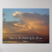 Psalm 3 Sky Poster (Vorne)