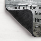 Psalm 40:2 Er hob mich aus der schlanken Grube Mousepad (Ecke)