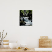 Psalm 42:1 Poster (Küche)