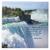 Psalm 42:7 fliese (Vorderseite)