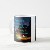 Psalm 42:8 Klassische Tasse (Vorderseite Links)