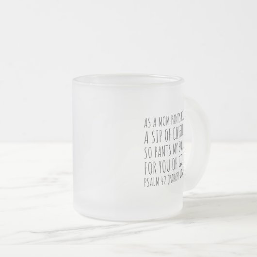 Psalm 42 Funny Scripture Tasse (VorderseiteRechts)