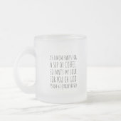 Psalm 42 Funny Scripture Tasse (Links)
