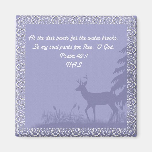 Psalm 42 - Magnet (Vorne)