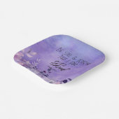 Psalm 46:10 Bible Verse Pappteller (Gewinkelt)