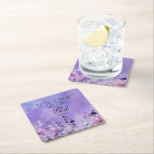 Psalm 46:10 Bible Verse Rechteckiger Pappuntersetzer (Vor Ort)