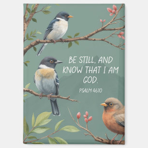 Psalm 46,10 Christliches Bibelvers Bild Magnet