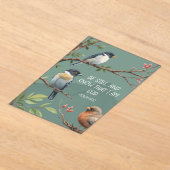 Psalm 46:10 Christliches Bibelverse-Bild Acryleinladungen (Ablage )