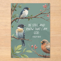 Psalm 46:10 Christliches Bibelverse-Bild