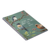 Psalm 46:10 Christliches Bibelverse-Bild Notizblock (Rechte Seite)