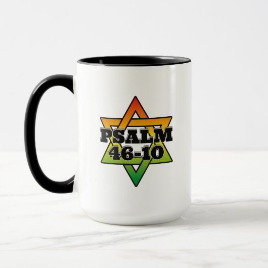 Psalm 46-10 - Combo-Tasse Tasse (Links)