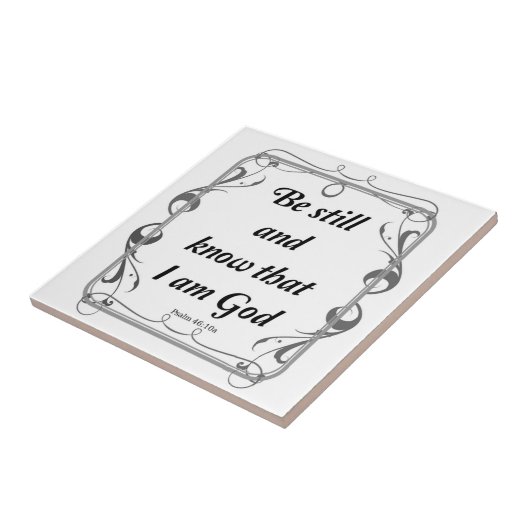 PSALM 46-10 FLIESE (Seite)