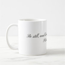 Psalm 46:10, Geschenktasse