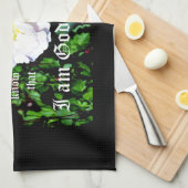 Psalm 46:10 geschirrtuch (Viertel Falte)