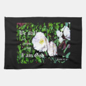 Psalm 46:10 geschirrtuch (Horizontal)