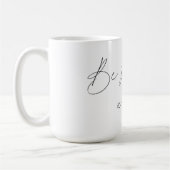 Psalm 46:10 Kaffeemaschine Tasse - Seien Sie still (Links)