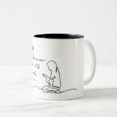 PSALM 46:10 - Kaffeetasse (VorderseiteRechts)